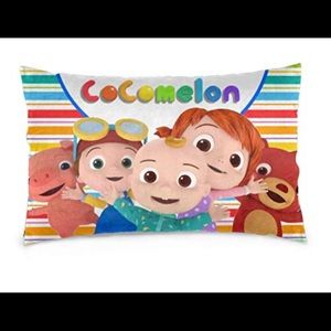 2 super soft cocomelon pillow case